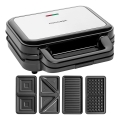 Concept SV3070 - Torradeira XXL 4 em 1 900W/230V preta/inox