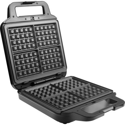 Concept SV3080 - Torradeira FAMILY 3 em 1 1200W/230V preta/inox