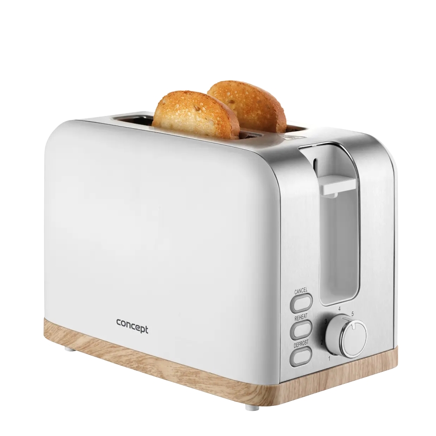 Concept TE2015 - Torradeira para 2 fatias 930W/230V branca