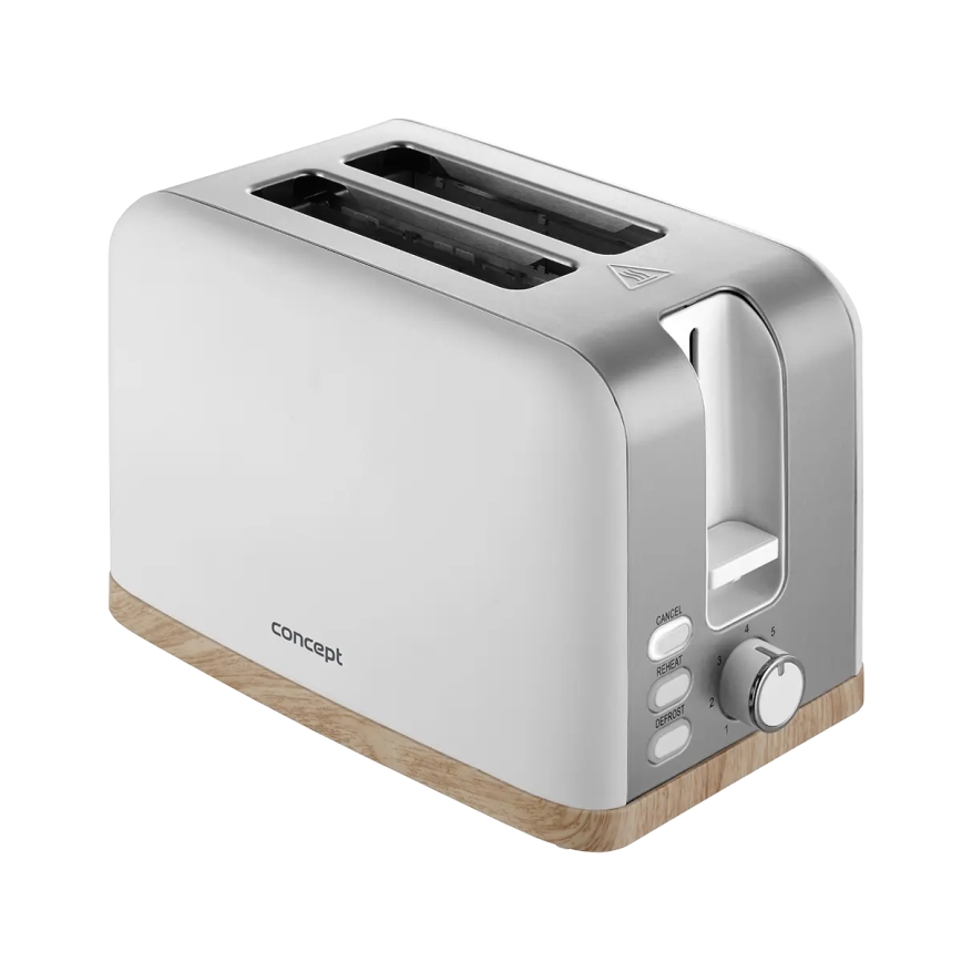 Concept TE2015 - Torradeira para 2 fatias 930W/230V branca