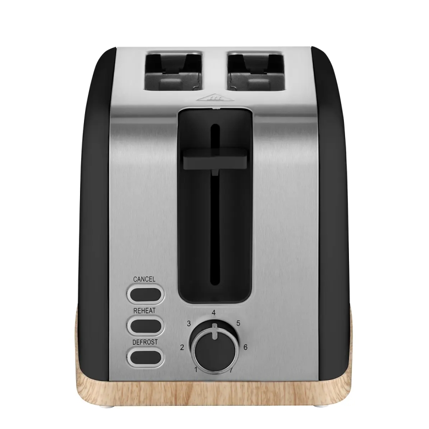 Concept TE2016 - Torradeira para 2 fatias com grelha aquecedora 930W/230V preta