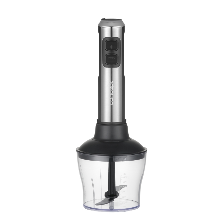 Concept TM5510 - Varinha mágica com acessórios 1500W/230V preto/aço inoxidável