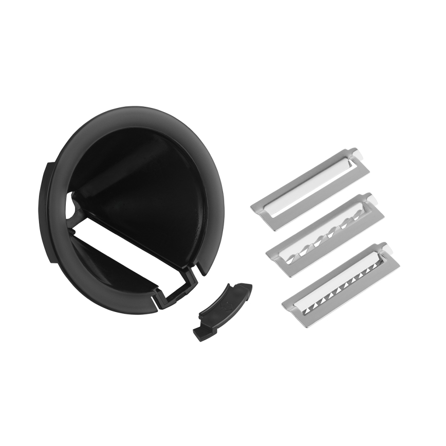 Concept TM5510 - Varinha mágica com acessórios 1500W/230V preto/aço inoxidável