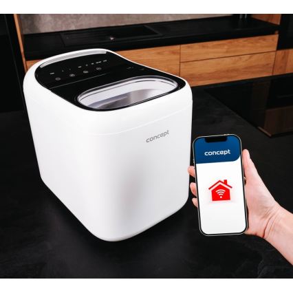Concept VL1520 - Máquina de gelo 150W/230V Wi‑Fi branca