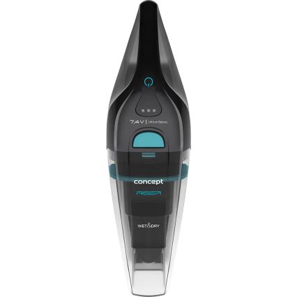 Concept VP4350 - Aspirador de Mão Seco e Húmido RISER 50W/7,4V 2200 mAh preto