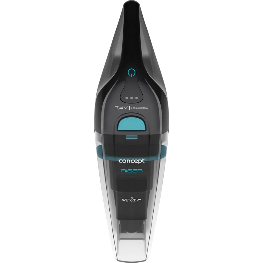 Concept VP4350 - Aspirador de Mão Seco e Húmido RISER 50W/7,4V 2200 mAh preto