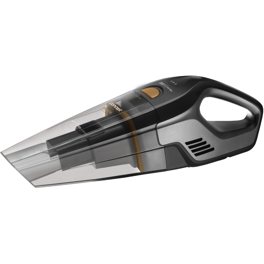 Concept VP4353 - Aspirador portátil WET & DRY COM EXTENSOR RISER 110W/18,5V 2200 mAh preto
