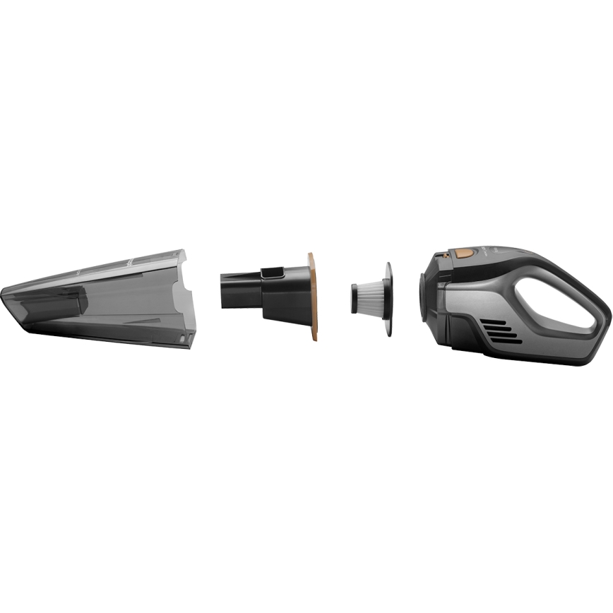 Concept VP4353 - Aspirador portátil WET & DRY COM EXTENSOR RISER 110W/18,5V 2200 mAh preto