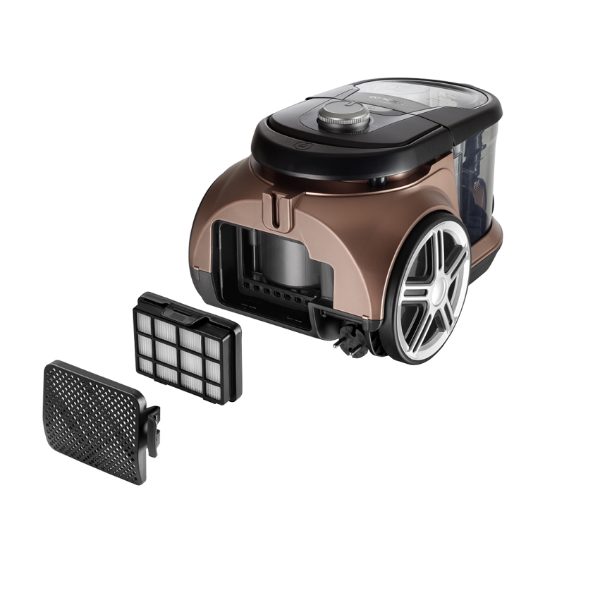 Concept VP5240N - Aspirador sem saco 4A RADICAL PET EXPERT 2,5 l 800W/230V bronze