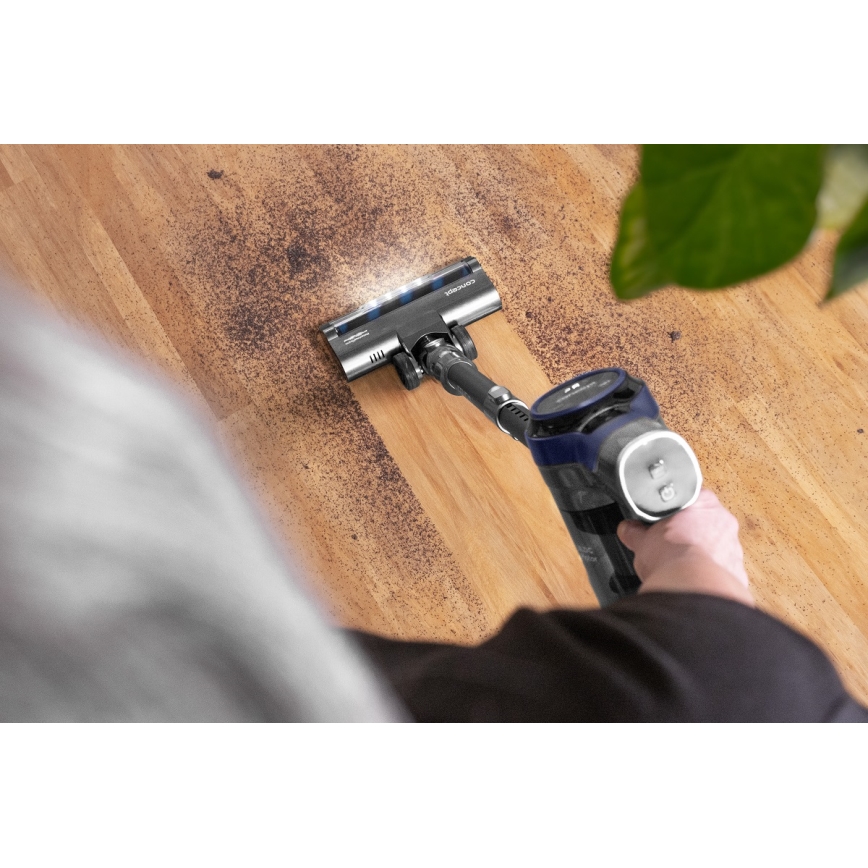 Concept VP6040 - Aspirador de pé com pega 2em1 ICONIC ANIMAL TELESCOPE 200W/22,2V 2200 mAh azul