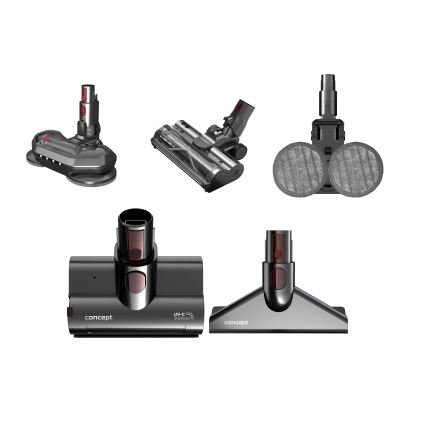 Concept VP6260 - Aspirador vertical 4 em 1 ULTIMATE PRO+ 500 W / 29,6 V 2200 mAh preto