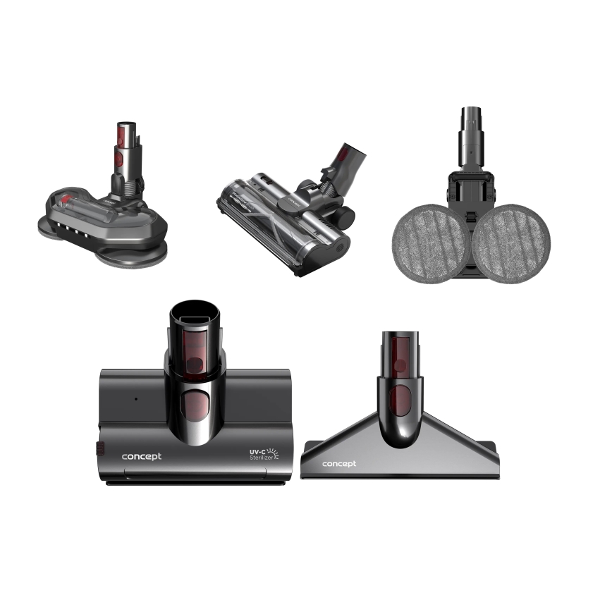 Concept VP6260 - Aspirador vertical 4 em 1 ULTIMATE PRO+ 500 W / 29,6 V 2200 mAh preto