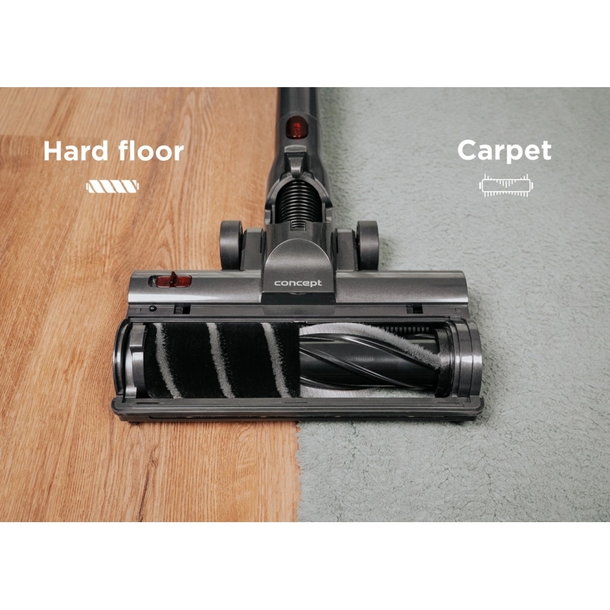 Concept VP6310 - Aspirador vertical 3 em 1 ULTIMATE COMPLETE LIGHT 420W/25,9V 2200 mAh preto