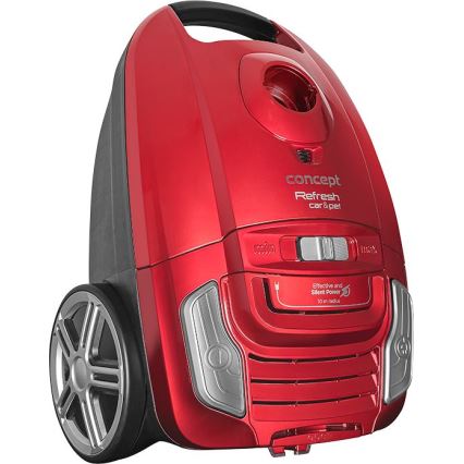 Concept VP8224 - Aspirador com saco REFRESH CAR&PET 3,5 l 700W/230V vermelho
