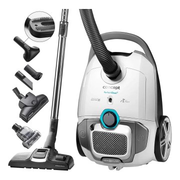 Concept VP8291 - Aspirador com saco PERFECT CLEAN PET EXPERT 700W/230V branco