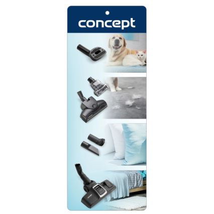 Concept VP8291 - Aspirador com saco PERFECT CLEAN PET EXPERT 700W/230V branco