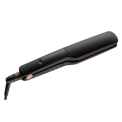 Concept VZ6010 - Alisador de cabelo a vapor com visor LED ELITE STEAM BOOST 54W/230V preto