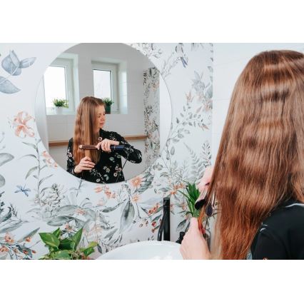 Concept VZ8100 - Prancha alisadora PROFI CARE 60W/230V azul/dourado