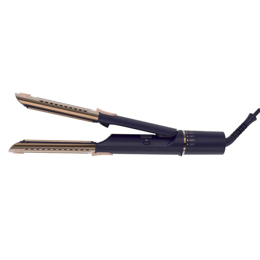 Concept VZ8100 - Prancha alisadora PROFI CARE 60W/230V azul/dourado