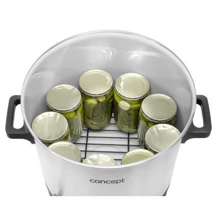 Concept ZH0030 - Caldeira de conservação 27 l 2000W/230V branco/preto