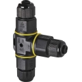 Conector em T com cabo IP68