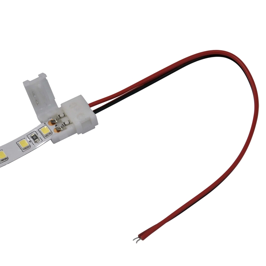 Conector flexível para fitas LED com 2 pinos 8 mm
