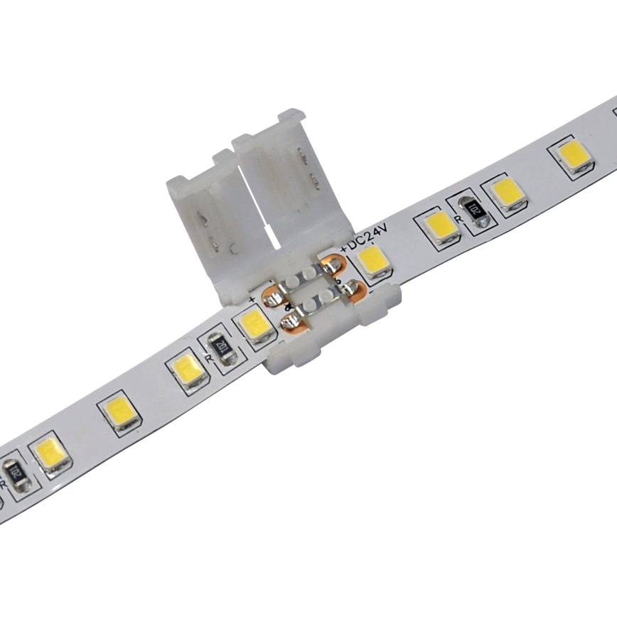 Conector para fitas LED de 2 pinos 8 mm
