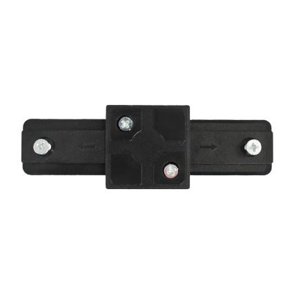 Conector para iluminação em sistema de carril CONNECTOR RS BLACK tipo flat