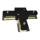 Conector para iluminação em sistema de carril CONNECTOR RS BLACK tipo T