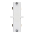 Conector para iluminação em sistema de carril CONNECTOR RS WHITE tipo flat