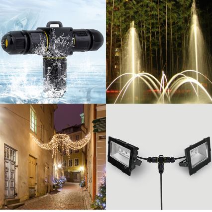 Conector T IP68 450V