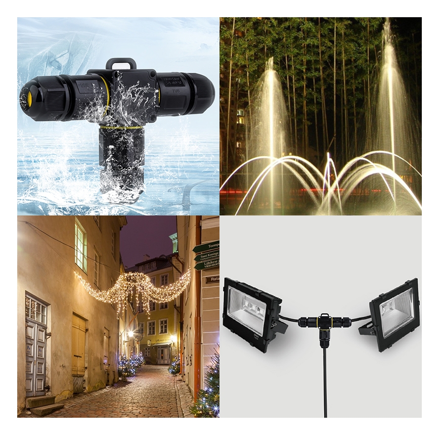 Conector T IP68 450V