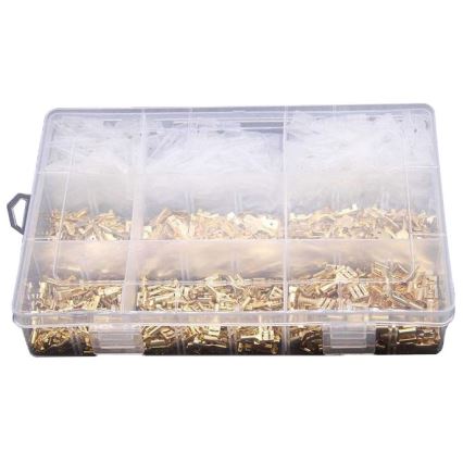 Conectores Faston, tomadas, casquilhos 2,8-4,8-6,3mm - conjunto 900pcs