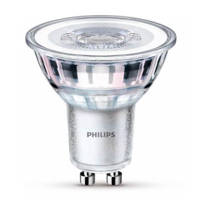 CONJUNTO 10x Lâmpada LED Philips GU10/4,6W/230V 2700K