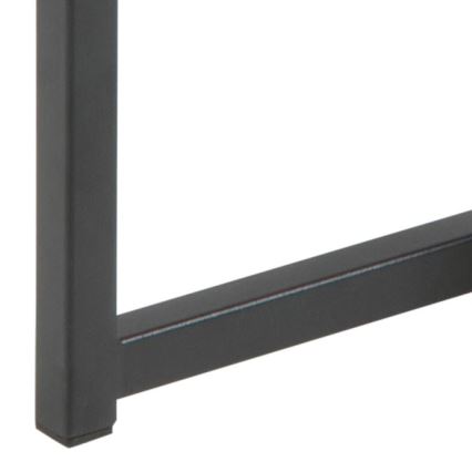 Conjunto de 2 mesas de centro SARON carvalho/preto