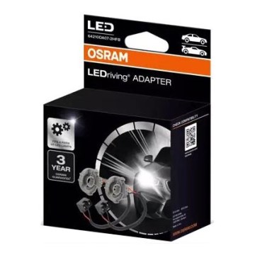 CONJUNTO 2x Adaptador LEDriving H7 - Osram