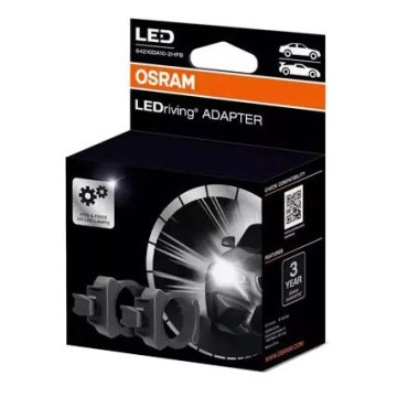 CONJUNTO 2x Adaptador LEDriving para soquete de lâmpada - Osram