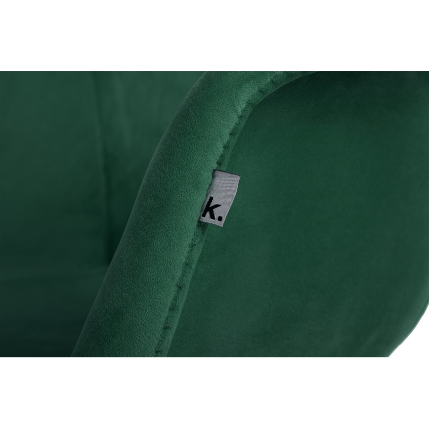 CONJUNTO 2x Cadeira de refeição NEREA 80x60,5 cm verde/faia