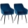 CONJUNTO 2x Cadeira de refeição RICO azul