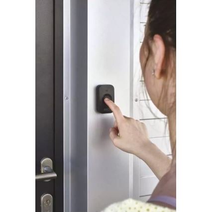 CONJUNTO 2x Campainhas sem fios alimentada a pilhas 3xAAA + 1xA23 IP56