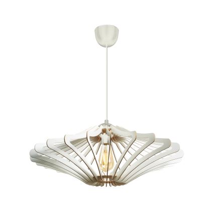 CONJUNTO 2x Candelabro suspenso 1xE27/60W/230V branco diâmetro 47 cm