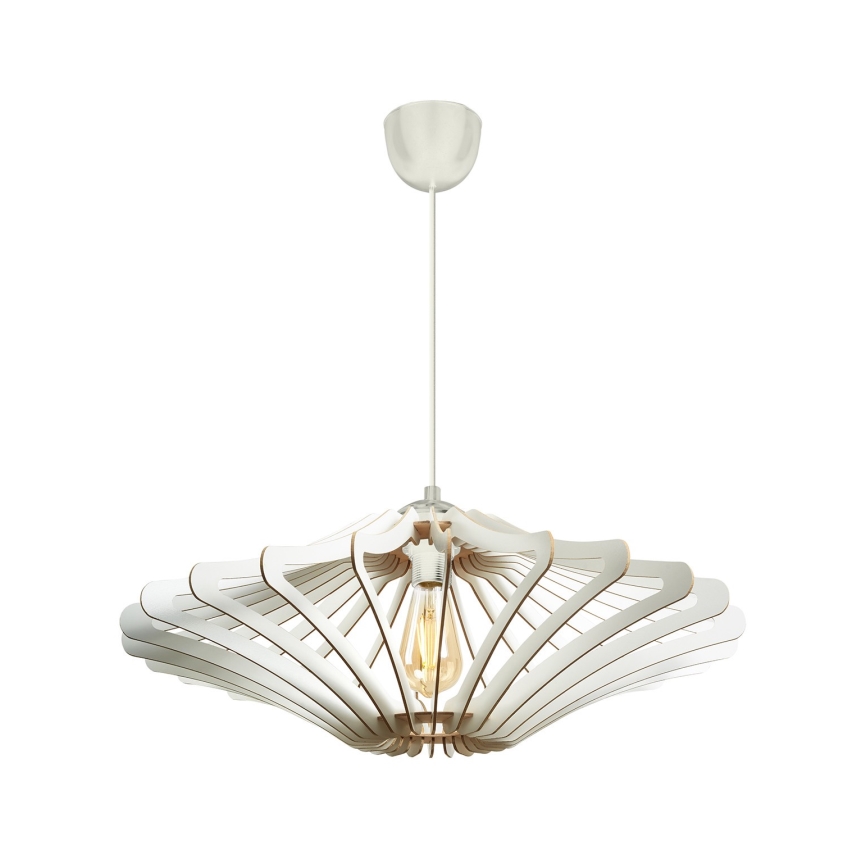 CONJUNTO 2x Candelabro suspenso 1xE27/60W/230V branco diâmetro 47 cm