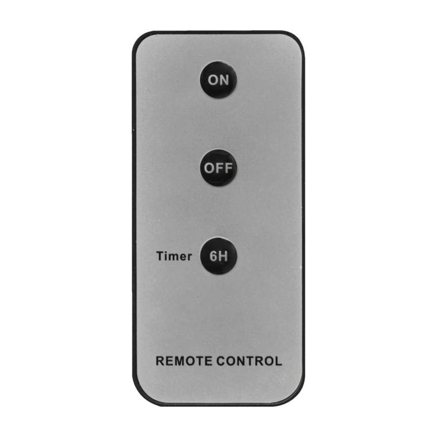 CONJUNTO 2x Decoração de Natal LED 2xLED/2x2AA + controlo remoto