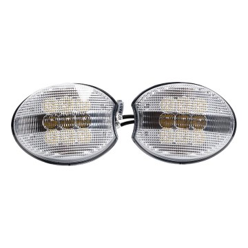 CONJUNTO 2x Focos de luz LED para trator JOHN DEER LED/45W/10-30V IP69 5700K