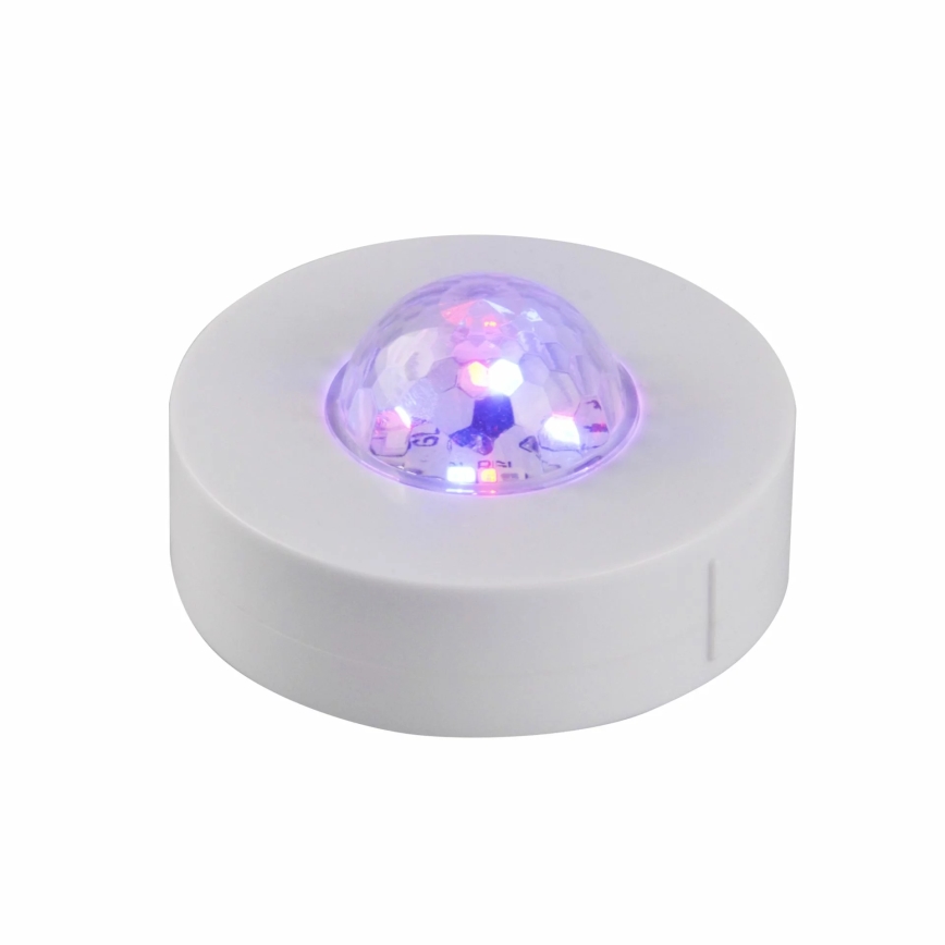 CONJUNTO 2x iluminações decorativas LED RGB com regulação  FESTA 3xAAA/4,5V + comando