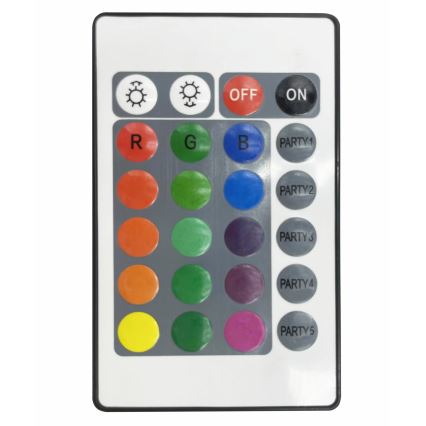 CONJUNTO 2x iluminações decorativas LED RGB com regulação  FESTA 3xAAA/4,5V + comando