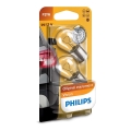 CONJUNTO 2x Lâmpada de carro Philips VISION 12498B2 P21W BA15s/21W/12V
