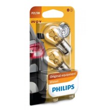 CONJUNTO 2x Lâmpada de carro Philips VISION 12499CP BAY15d/5W/12V