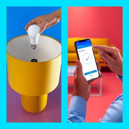 CONJUNTO 2x Lâmpada LED com regulação A60 E27/8W/230V 2700-6500K CRI 90 Wi-Fi - WiZ