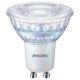CONJUNTO 2x Lâmpada LED com regulação Philips Warm Glow GU10/2,6W/230V 2200-2700K CRI 90